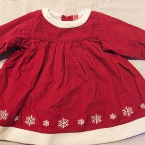 Hanna Andersson Courderoy Holiday/Christmas Dress